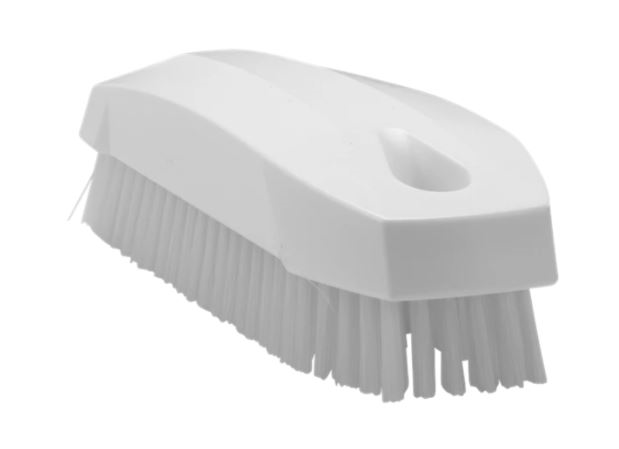 Kartáč ruční bílý tvrdý